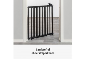 Универсална преграда за врата/стълби с натиск Reer 46131, Черна - 6