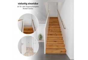 Универсална преграда за врата/стълби с натиск Reer 46131, Черна - 8