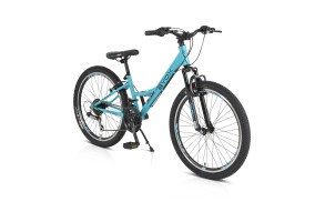 Велосипед със скорости 24“ Princess тюркоаз - 2