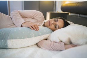 Възглавница за бременност и кърмене Nuvita DreamWizard 12в1, Сини звезди - 3