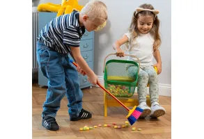 We Clean, Голяма детска метла за игра и почистване - 5