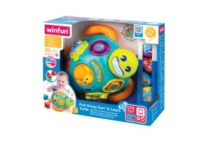 WINFUN Костенурка сортер за дърпане със звук и светлина