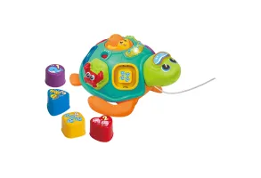 WINFUN Костенурка сортер за дърпане със звук и светлина  - 2