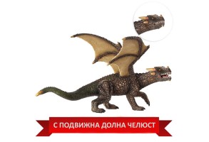 Земен дракон с подвижна долна челюст