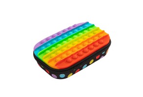Zipit Несесер - кутия Zip & Pop - Rainbow Rots, среден