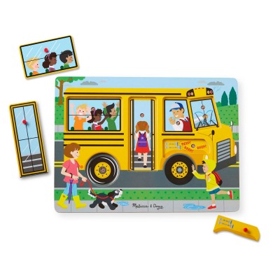 Пъзел Melissa&Doug автобус със звуци 10739