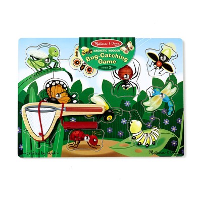 Дървен пъзел Melissa&Doug Магнитно кепче за буболечки 13779