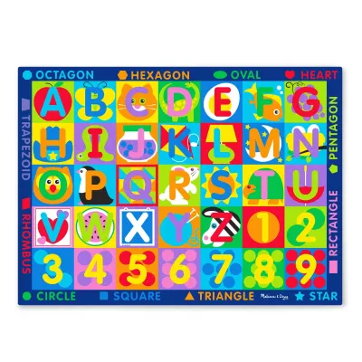Килимче за игра Melissa&Doug Азбука