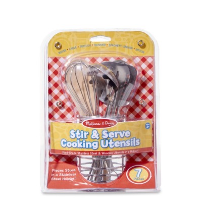Готварски комплект от неръждаема стомана Melissa and Doug
