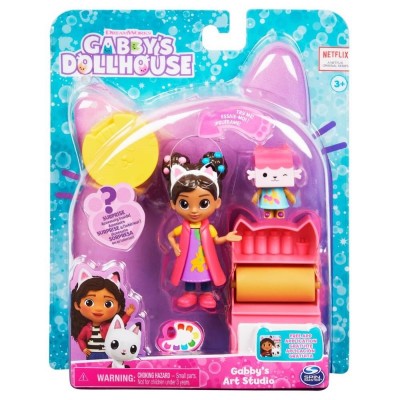 Игрален комплект Spin Master Gabbys Dollhouse Art Studio с аксесоари