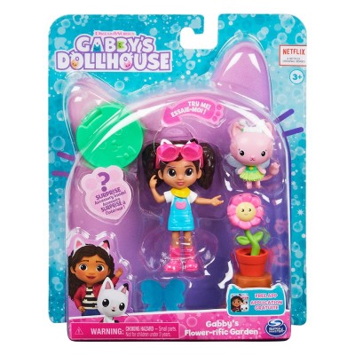 Игрален комплект Spin Master Gabbys Dollhouse Flower-rific Garden с аксесоари