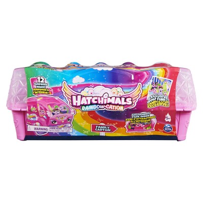 Игрален комплект Spin Master Hatchimals Wolf Family, с 10 фигури в кутия