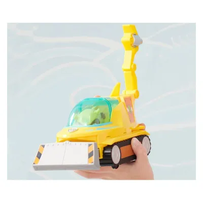 Игрален комплект Paw Patrol Aqua Pups, фигура и превозно средство - Rubble с подводница