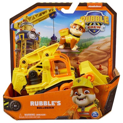 Игрален комплект Spin Master Paw Patrol Rubble & Crew фигурка и превозно средство - Rubble