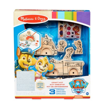 Дървен комплект за оцветяване Paw Patrol Melissa and Doug