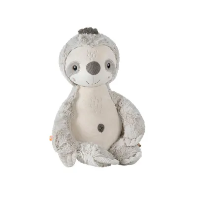 babyFEHN - Мека играчка за гушкане XL Ленивец Lazy, Crazy & Pink, 46 см