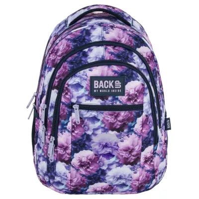BACKUP 7 O 02 Violet Bloom ученическа раница