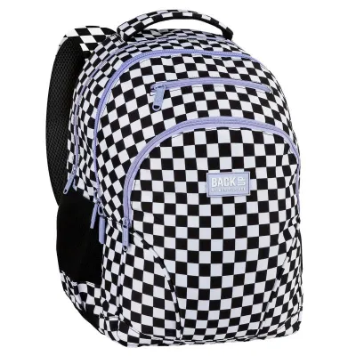 BACKUP 8 W 94F CHECKERBOARD PURPLE ученическа раница