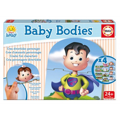 Бебешки пъзел EDUCA Тела 16222