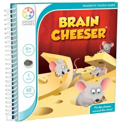 Детска игра Smart Games - Brain Cheeser, издание за път