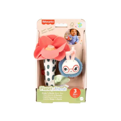 Дрънкалка Fisher Price, цвете с пчела