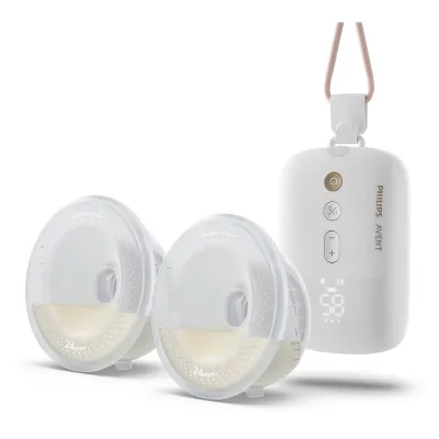 Двойна електрическа помпа за кърма Philips AVENT Hands-Free
