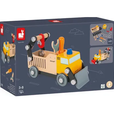 Дървена играчка Janod Brico Kids - Направи си камион