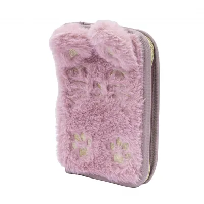 Единичен несесер, Astra, С аксесоари ASTRABAG Пухкаво коте, AC11, 20 х 14 х 3,5 см