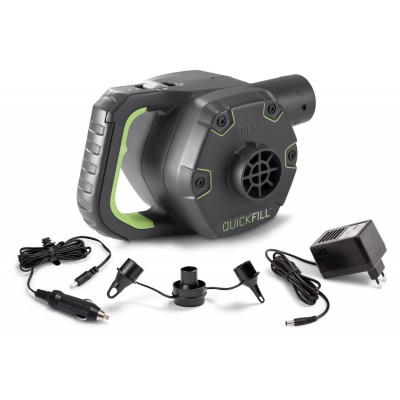 Електрическа помпа със зарядна батерия и адаптор за 12V INTEX Quick-Fill Rechargeable, 650 л./мин.