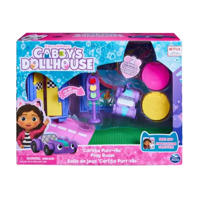 Gabbys Dollhouse - Делукс: Стая за игра с кола