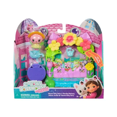 Gabbys Dollhouse - Градинският балкон на Кралица Kitty Fairy