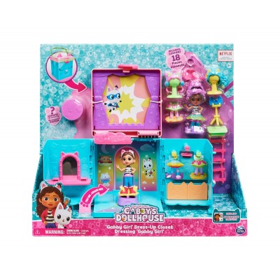 Gabbys Dollhouse - Игрален комплект: Гардероб