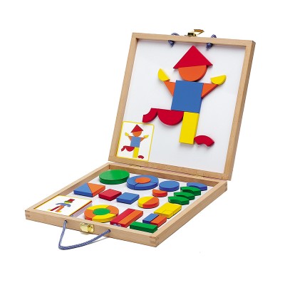 Игра с дървени магнити Boxed set Geoform