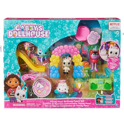 Игрален комплект с фигурки Spin Master Gabbys Dollhouse Pandy Paws Birthday Set