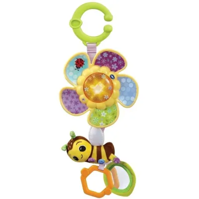 Интерактивна играчка, Vtech, Светеща дрънкалка, Пчеличка, 29 x 23 x 12 см