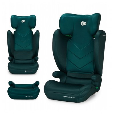 Kinderkraft I-SPARK столче за кола 100-150cm GREEN