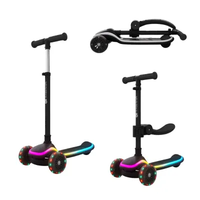 Тротинетка Kinderkraft  RAKET UP - BLACK
