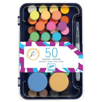 Комплект боички за рисуване 50 цвята