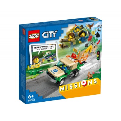 LEGO City 60353 - Мисии за спасяване на диви животни