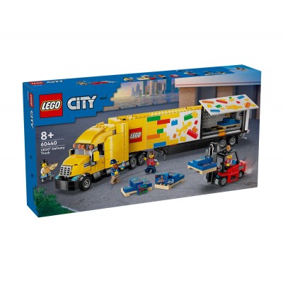 LEGO City 60440 - Жълт камион за доставки