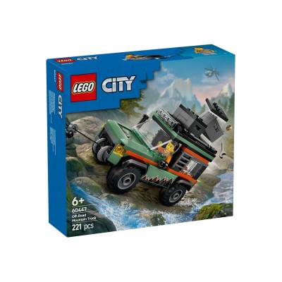 LEGO® City 60447 - Oфроуд 4x4 планински камион