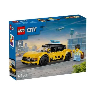 LEGO City 60487 - Жълто такси