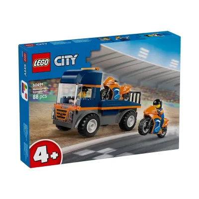 LEGO City 60491 - Транспортьор за мотоциклети