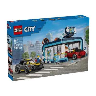 LEGO City 60497 - Автомивка с преминаване на колата