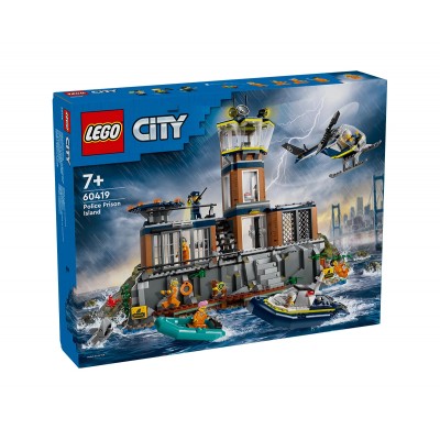 LEGO City Police 60419 - Затворническият остров на полицията