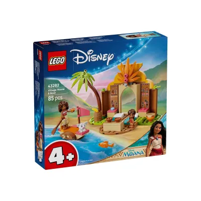 LEGO Disney Princess 43282 - Селска къща и лодка