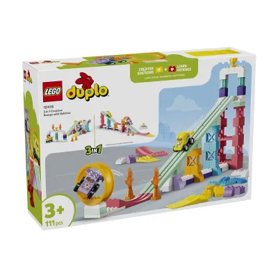 LEGO DUPLO 10478 - 3 в 1 Креативни рампи с превозни средства