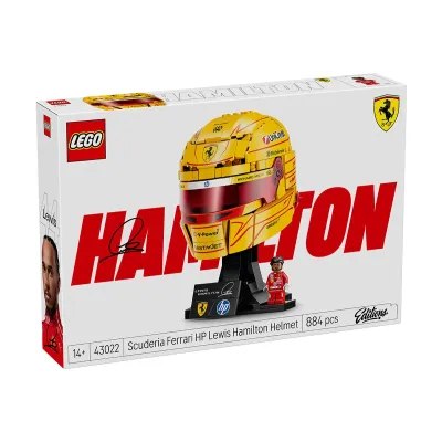 LEGO® Editions 43022 - Каска на Луис Хамилтън от отбора на Scuderia Ferrari HP