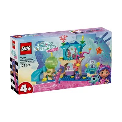 LEGO® Gabbys Dollhouse 11204 - Приключение в аквариум на русалката Габи
