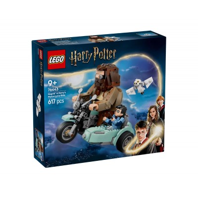 LEGO® Harry Potter 76443 - Разходка с мотоциклет на Хагрид и Хари